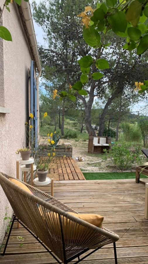 Villa En Bordure De Colline*Piscine*Clim*Netflix Les Matelles Buitenkant foto