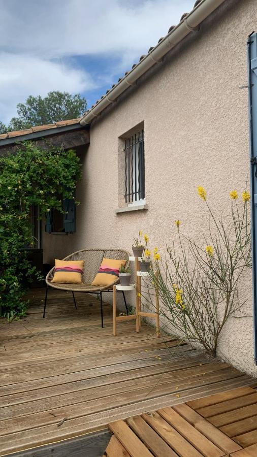 Villa En Bordure De Colline*Piscine*Clim*Netflix Les Matelles Buitenkant foto