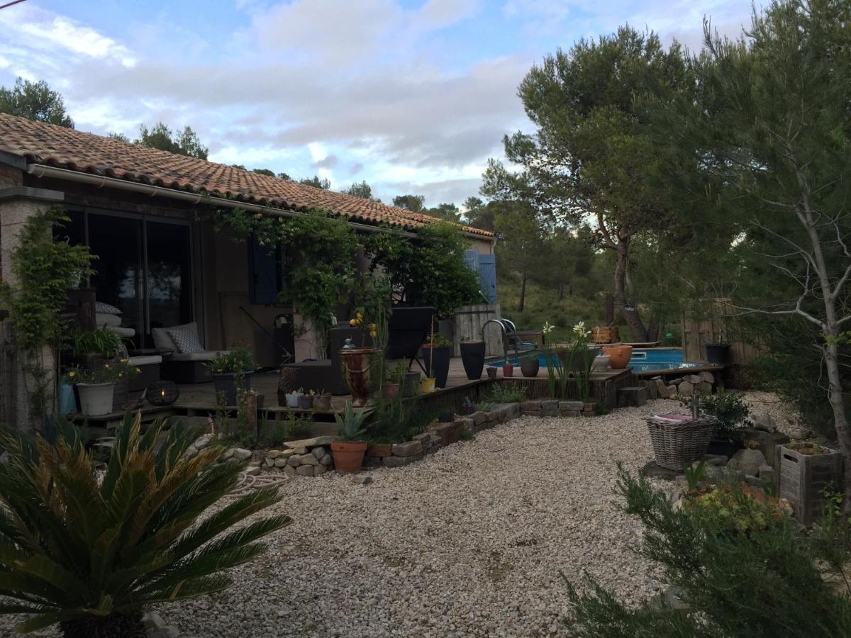 Villa En Bordure De Colline*Piscine*Clim*Netflix Les Matelles Buitenkant foto