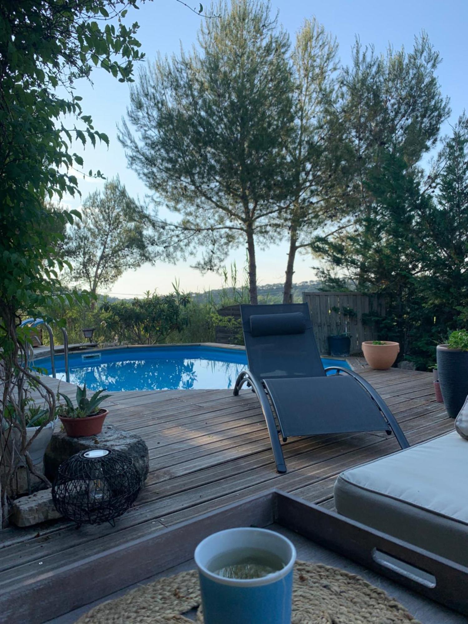Villa En Bordure De Colline*Piscine*Clim*Netflix Les Matelles Buitenkant foto